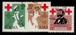 POLAND 1959 MICHEL No: 1120 - 1122 USED - Usati