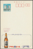 Japon Vers 1990. Echocard. Structure Naturelle, Bière Pression Asahi - Biere