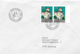 Postzegels > Europa > Liechtenstein > 1981-90 > Brief Met 2x  No . 966 (17615) - Storia Postale