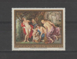 Liechtenstein 1976 Paintings Peter-Paul Rubens Corner Pieces MNH ** - Nuovi