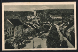 AK Litschau /Nd., Stadtplatz Aus Der Vogelschau  - Other & Unclassified