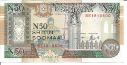 2 SOMALIA NOTES 50 SHILLINGS 1991 - Somalie
