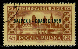 POLAND 1959 MICHEL No: 1118 USED - Oblitérés