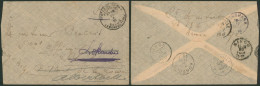 L. En S.M. Obl P.M.B. (20/X/1916) > Adresse Biffé Au Congo (District De La Lowa), Arrivée à Kinshasa Soit 12/12 - Armada Belga