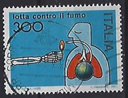 Italy 1982  Kampagne Gegen Das Rauchen  (o) Mi.1789 - 1981-90: Gebraucht