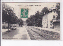 SAUVETERRE-la-LEMANCE: La Gare - Très Bon état - Other & Unclassified