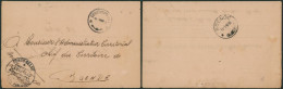 Document De La Force Publique "Bataillon En Service Territorial De La Province De L'équateur" De Coquilhatville 1948 > B - Cartas & Documentos