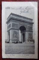 Cpa Paris : L'Arc De Triomphe - Arc De Triomphe