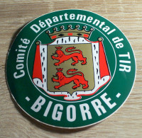 AUTOCOLLANT COMITE DEPARTEMENTAL DE TIR - BIGORRE - Stickers