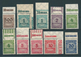 MiNr. 313-319  ** Oberrand  (0477) - Nuevos