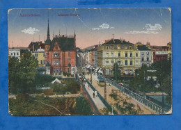 CPA - Allemagne - Saarbrücken - Louisen-Brücke - Colorisée - Circulée En 1919 - Saarbrücken