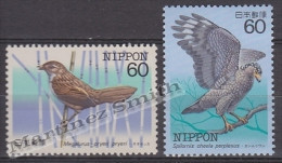 Japan - Japon 1984 Yvert 1476-77, Endangered Birds Species (III) - MNH - Unused Stamps