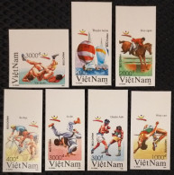 Vietnam Viet Nam MNH Imperf Stamps 1991 : Summer Olympic Games / Horse / Judo / Wrestling / Boxing / Yatching (Ms611) - Viêt-Nam