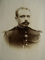 Photo Cabinet Anonyme - Gendarme, Portrait, Ca 1890 L436 - Anciennes (Av. 1900)