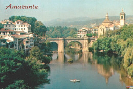 AMARANTE - Vista Parcial, Rio E Ponte  (2 Scans) - Porto