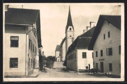 AK Taufkirchen, Strassenpartie An Der Kirche  - Otros & Sin Clasificación