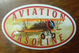 AUTOCOLLANT AVIATION GASOLINE - Stickers