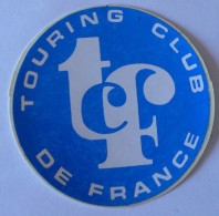 AUTOCOLLANT TOURING CLUB DE FRANCE - Pegatinas