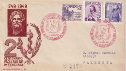 MATRASELLOS  1949   CADIZ TEMA MEDICINA - Briefe U. Dokumente