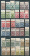 MiNr. 313-325 ** Oberrand P+W - Unused Stamps