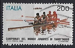 Italy 1982  Ruderweltmeisterschaften  (o) Mi.1808 - 1981-90: Afgestempeld