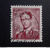 Belgie Belgique - 1953 - OPB/COB N°  925  ( 1 Value )  -  Koning Boudewijn  Met Bril - Marchand -  Obl. Aalst 2 - Used Stamps