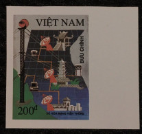 Vietnam Viet Nam MNH Imperf Stamp 1991 : 25th Ann. Of Research Institute Of Posts & Telecommunications (Ms628 - Vietnam