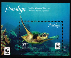 Penrhyn Block 111 Postfrisch Schildkröte #HR538 - Penrhyn