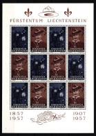 Liechtenstein 360-361 Postfrisch Als ZD-Bogen, Pfadfinder #HR550 - Sonstige & Ohne Zuordnung