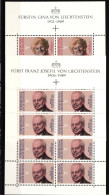 Liechtenstein 988-989 Postfrisch Als Kleinbögen #HR556 - Other & Unclassified