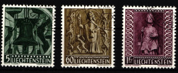 Liechtenstein 386-388 Gestempelt #HR693 - Autres & Non Classés