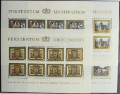 Liechtenstein 706-709 Postfrisch Als Kleinbögen #HR570 - Otros & Sin Clasificación