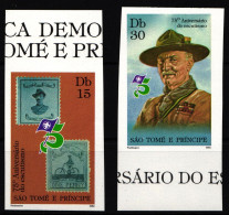 Sao Tome 769-770 I B Postfrisch Pfadfinder #HR518 - Sao Tome And Principe
