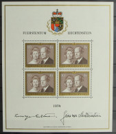 Liechtenstein 614 I Postfrisch Als Kleinbogen #HR573 - Altri & Non Classificati