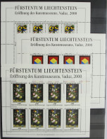 Liechtenstein 1245-1247 Postfrisch Als Kleinbögen, Kunst #HR619 - Sonstige & Ohne Zuordnung