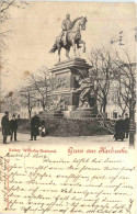 Karlsruhe - Kaiser Wilhelm Denkmal - Karlsruhe