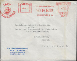 Pays-Bas 1951. Empreinte De Machine à Affranchir EMA. IBEX, Les Meilleurs Bières Du Monde (ils Osent L'écrire !) - Beers