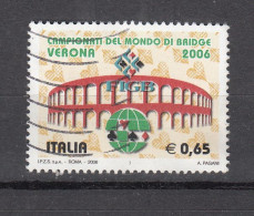 Italie 2006 Mi Nr 3124, Arena  Verona, WK Bridgen - 2001-10: Used