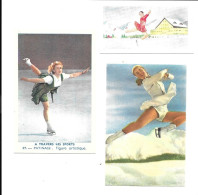 CY43 - IMAGES DIVERSES PATINAGE ARTISTIQUE - BARBARA ANN SCOTT  (droite) - Eiskunstlauf