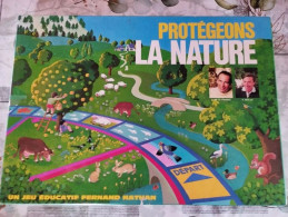 Jeu De Société Protégeons La Nature - Editions Fernand Nathan (1975) - Sonstige & Ohne Zuordnung