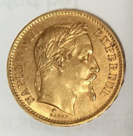 France Napoléon III - 20 Francs (oro)