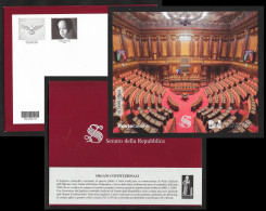 ● 2016  Folder Con Foglietto Erinnofilo ֍ Senato Della Repubblica ● Nuovo** ● Numerato ● - Presentation Packs