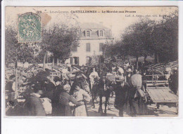 CASTILLONNES: Le Marché Aux Prunes - état - Other & Unclassified