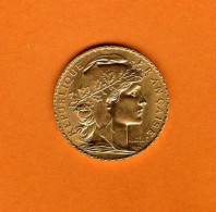 20fr Or Au Coq 1907 - 20 Francs (or)