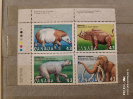 Canada	Animals 9 - Unused Stamps