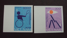 Vietnam Viet Nam MNH Imperf Stamps 1991 : Helping Disable People / Tennis / Handicap (Ms629) - Vietnam