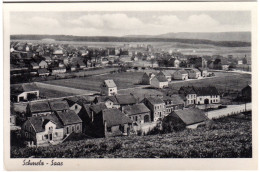 Schmelz - Saar, 1938 Gebr. Sw-AK M. Stpl. Schmelz-Bettingen über Lebach. - Altri & Non Classificati
