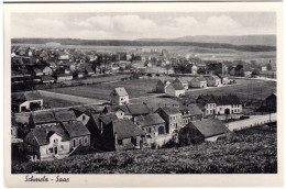 Schmelz - Saar, 1938 Gebr. Sw-AK M. Stpl. Schmelz-Bettingen über Lebach. - Autres & Non Classés