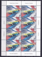 SERBIA 2023,100 YEARS ANNIVERSARY 24 HOUR OF LE MANS, FRANCE,, RACE, OLD CARS,SHEET,MNH - Serbie