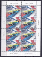 SERBIA 2023,100 YEARS ANNIVERSARY 24 HOUR OF LE MANS, FRANCE,, RACE, OLD CARS,SHEET,MNH - Serbien